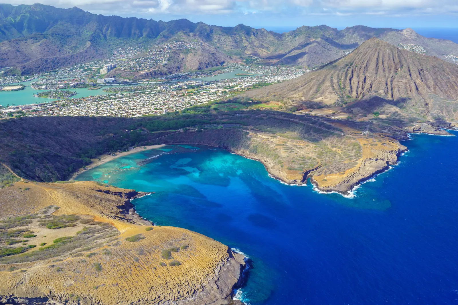 Oahu coastline near Hanauma Bay